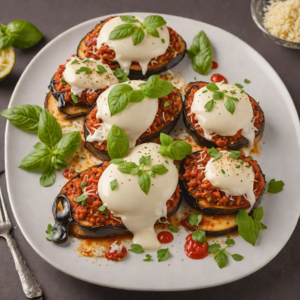 Oven-Roasted Eggplant Parmesan with Fresh Mozzarella