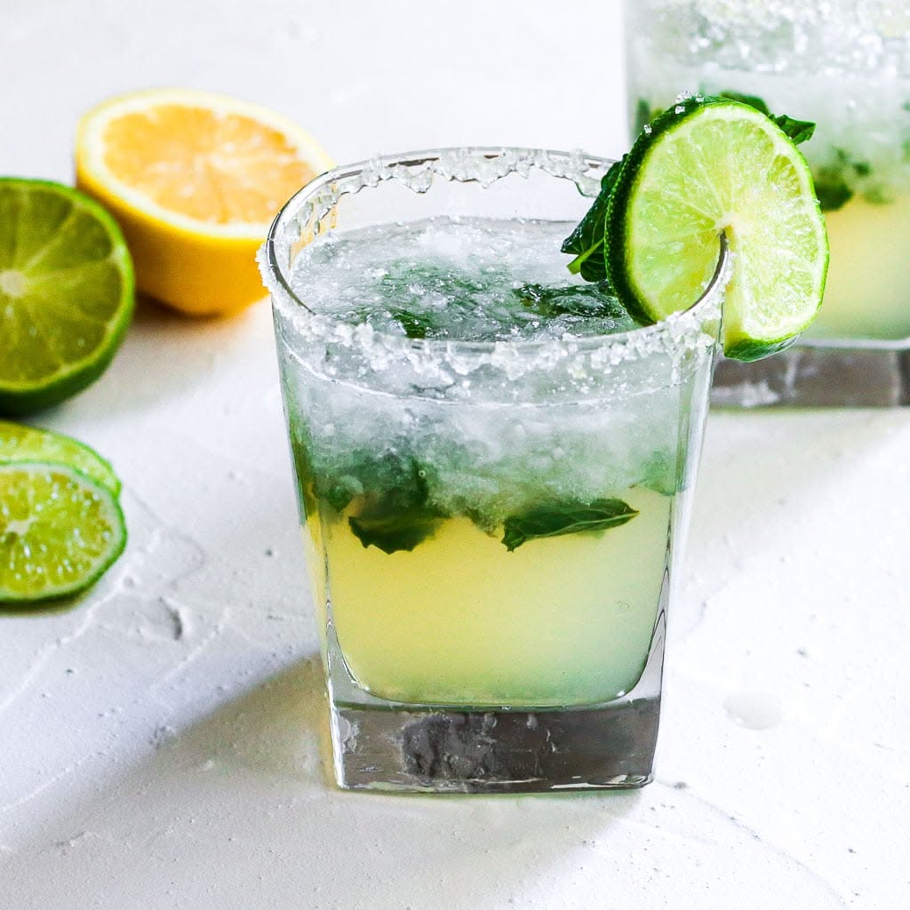 Ginger-Cilantro Tequila Smash