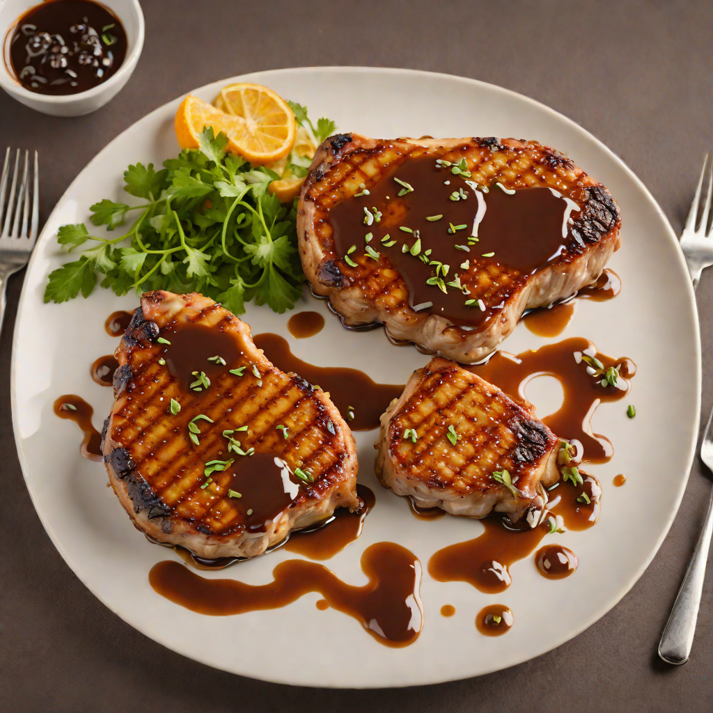 Pan-Seared Pork Chops with Tamarind Glaze