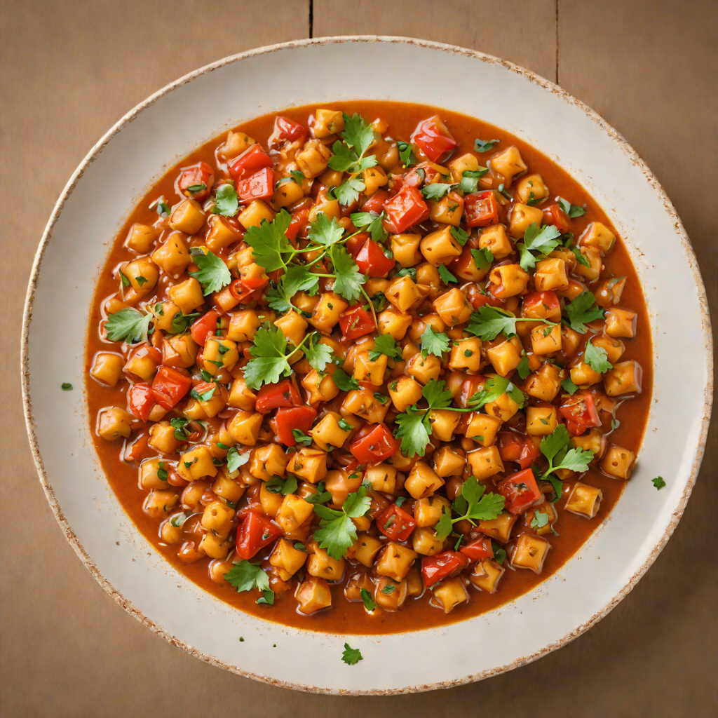 Half-Measure Spiced Chickpea and Tomato Stew
