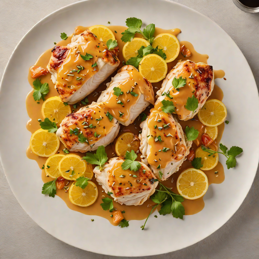 Pan-Seared Chicken with Tangy Citrus-Pop Sauce