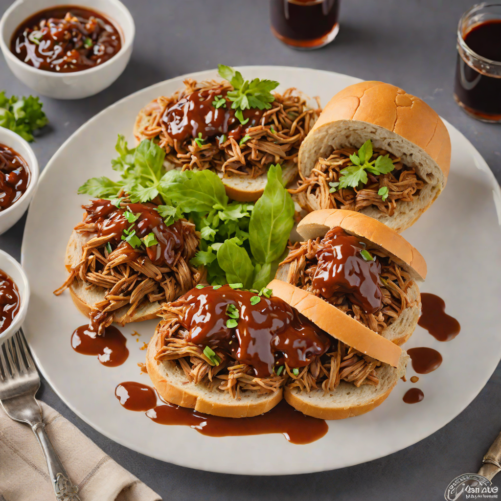 Slow Cooker Indiana-Style Pulled Pork with Bourbon BBQ Sauce