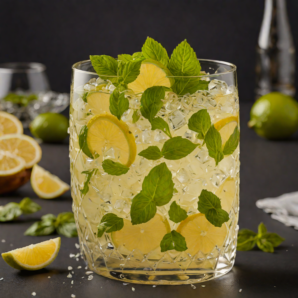Basil Ginger Citrus Cooler