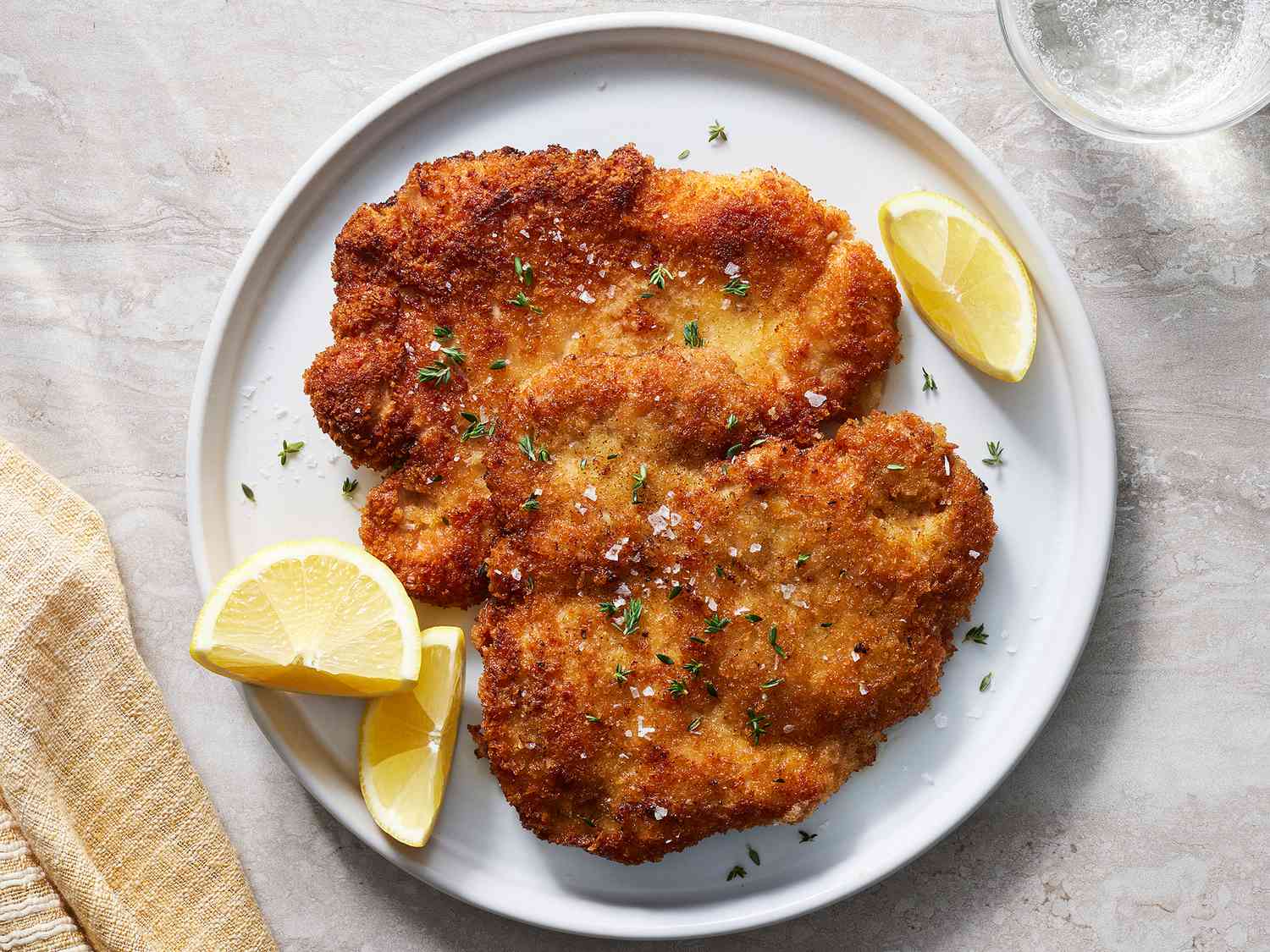 Authentic German Steins Beer-Braised Pork Schnitzel