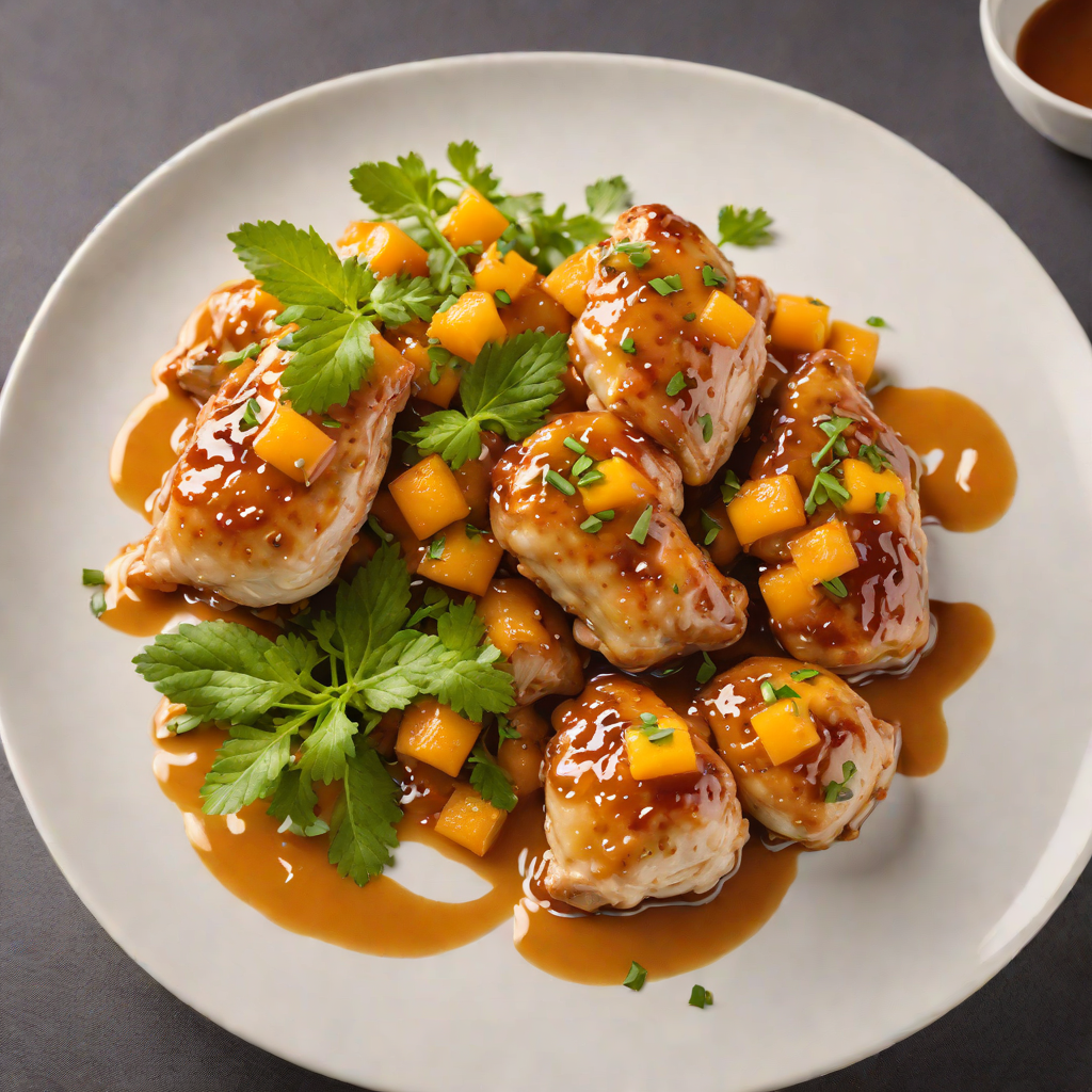 Sautéed Chicken with Sweet and Tangy Apricot Glaze