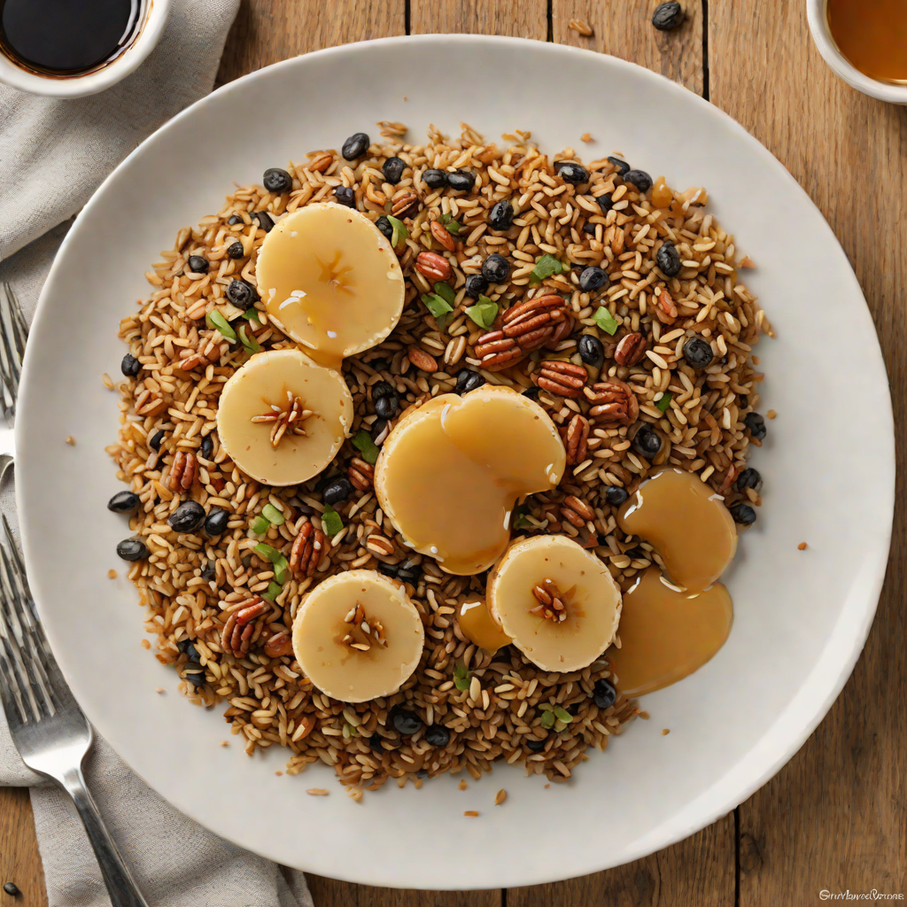 Pan-Seared Blackened Steel-Cut Oats with Honey and Cinnamon