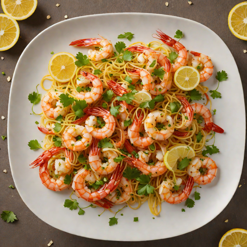 Sautéed Shrimp with Garlic, Chili, and Fresh Lemon Zest