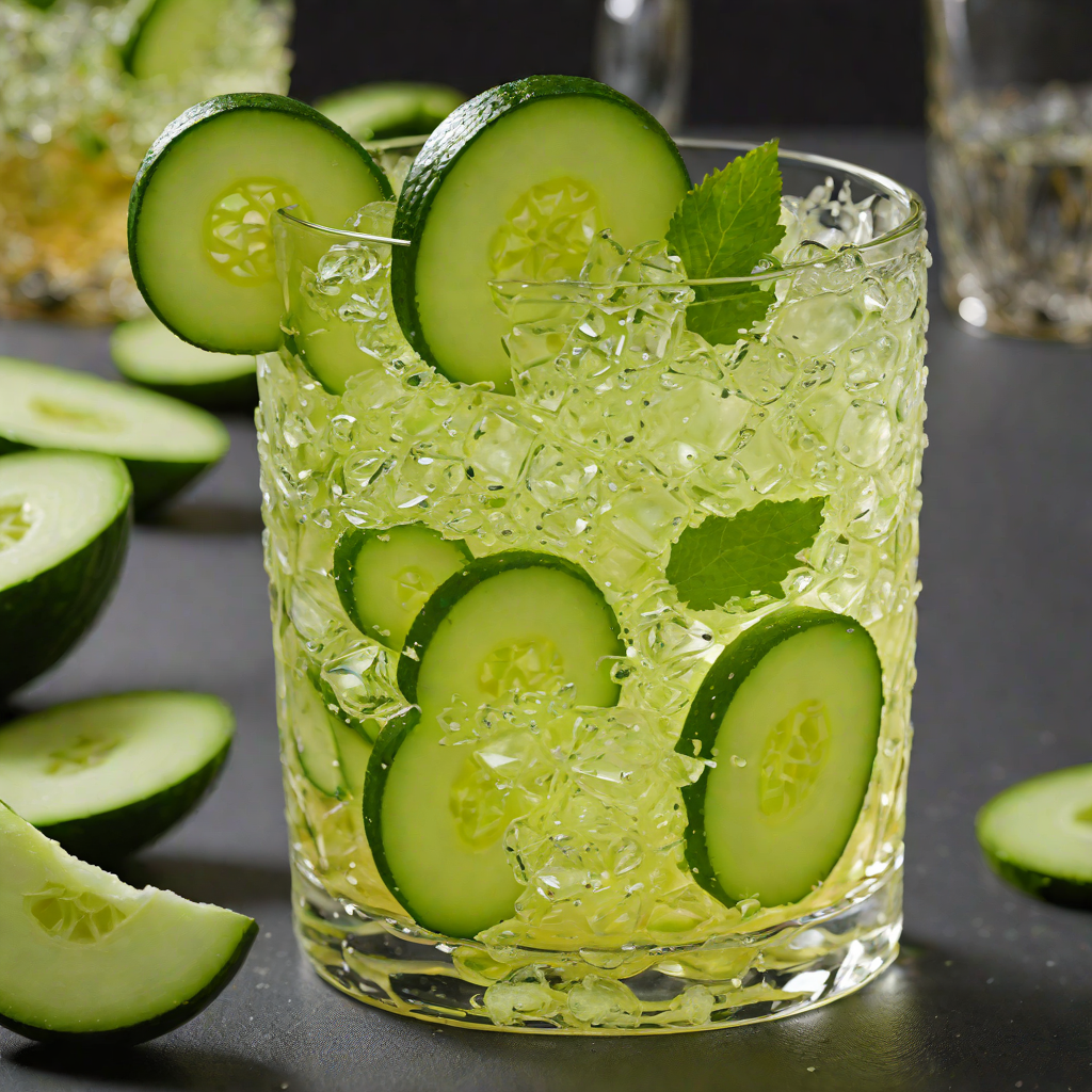 Fresh Cucumber Tequila Cooler