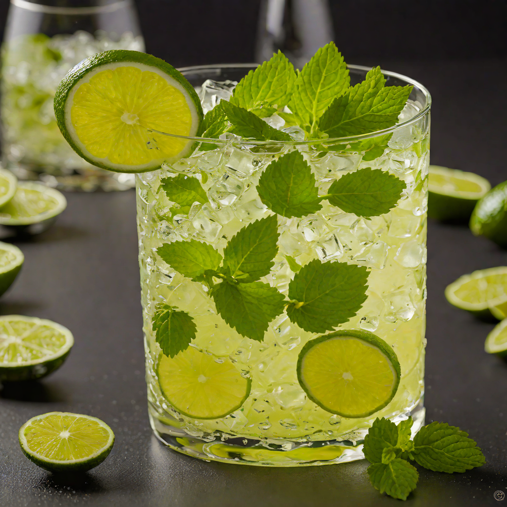 Shaken Classic Mojito with Fresh Lime and Mint