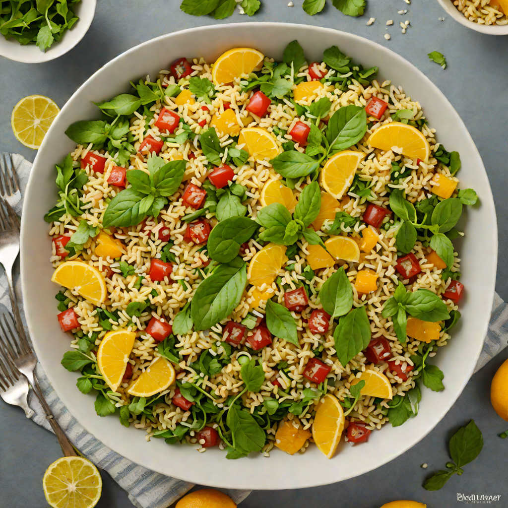 Citrus-Mint Chilled Quinoa Salad