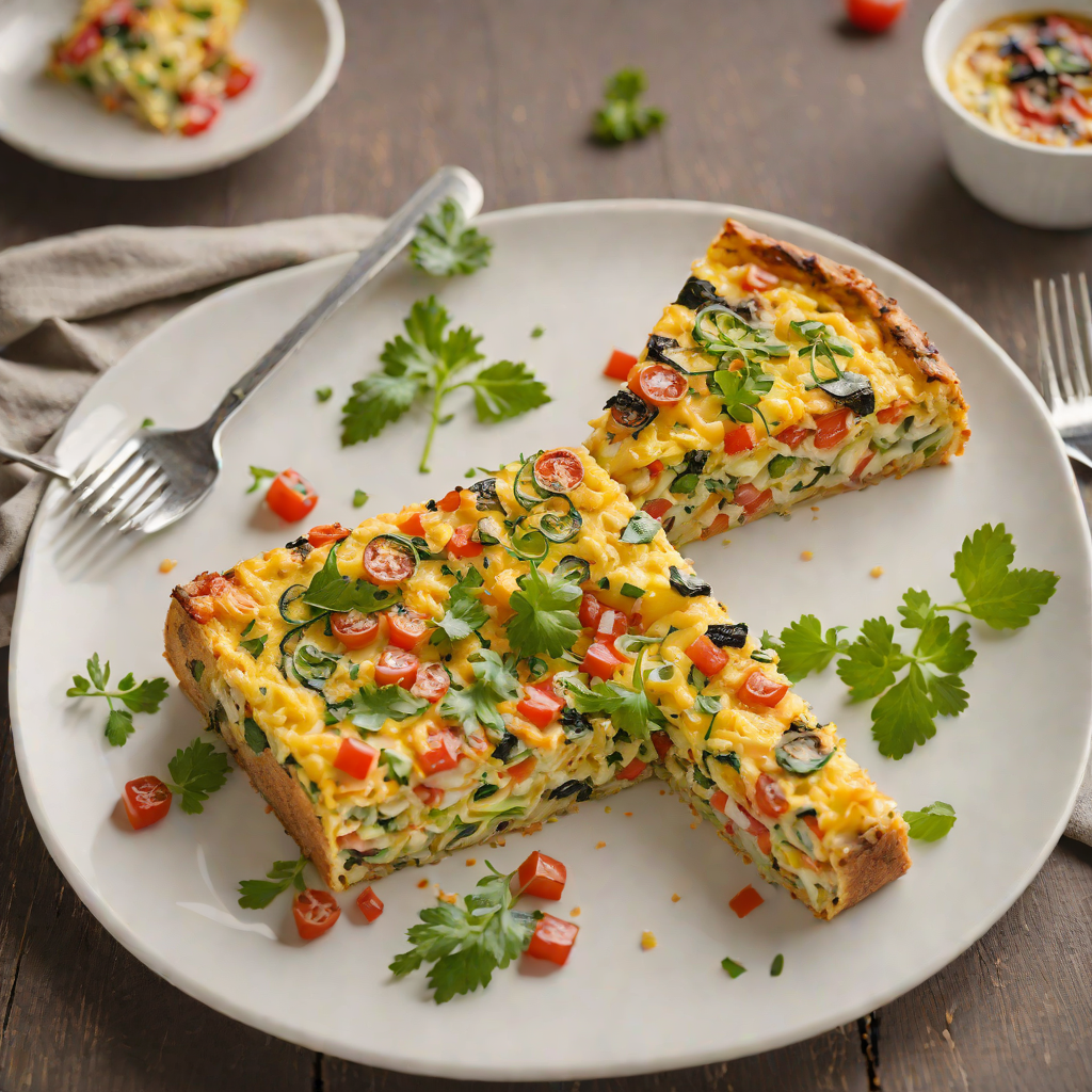 Layered Vegetable Frittata