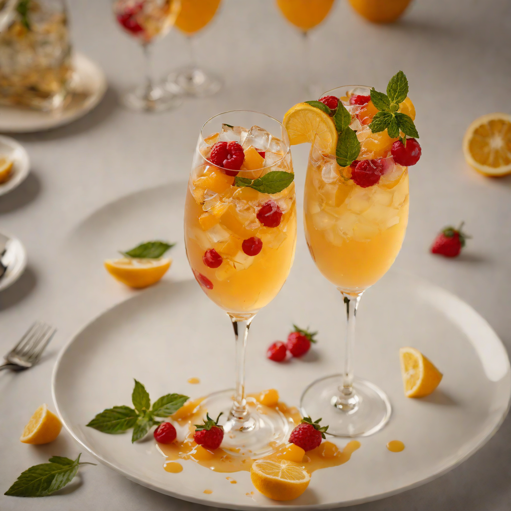 Mediterranean Sunset Fizz