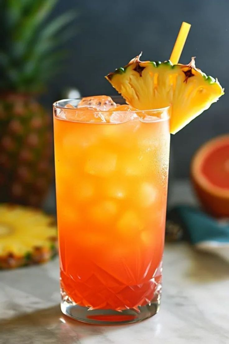 Ginger-Spiced Tropical Punch