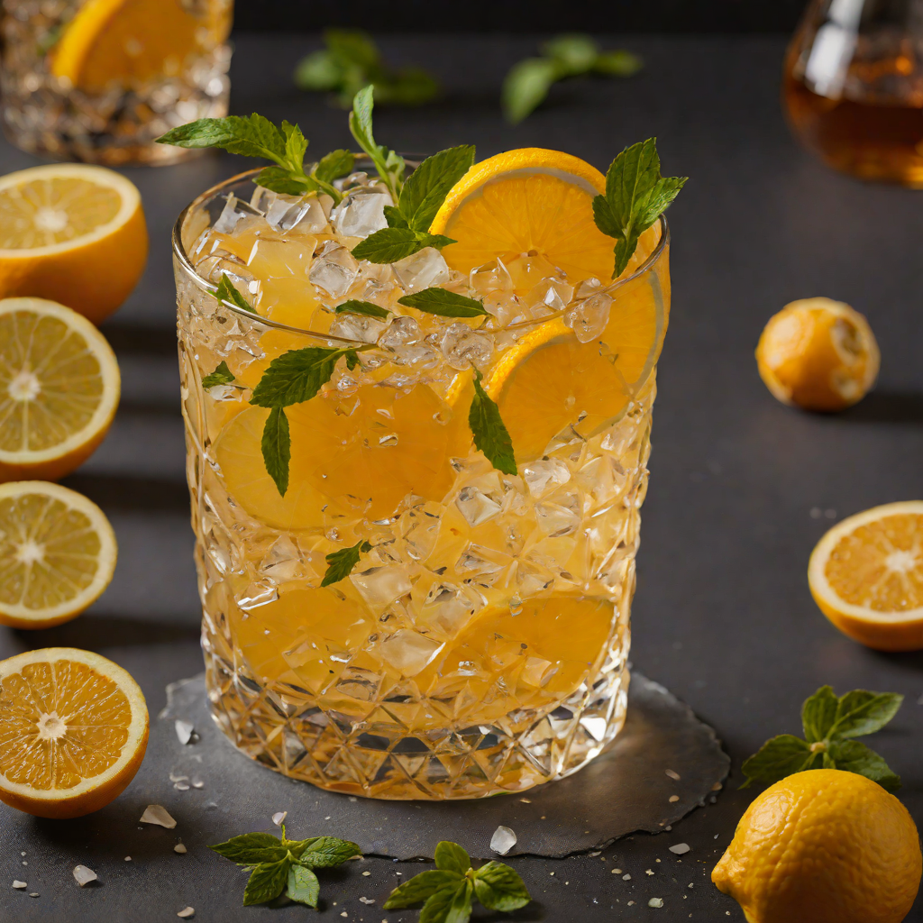Citrus-Infused Honey Whiskey Smash