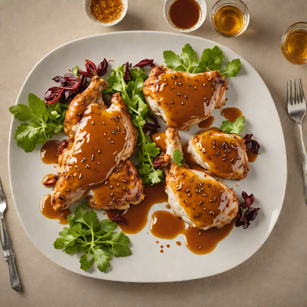 Pan-Seared Chicken with East Texas Spiced Honey Glaze