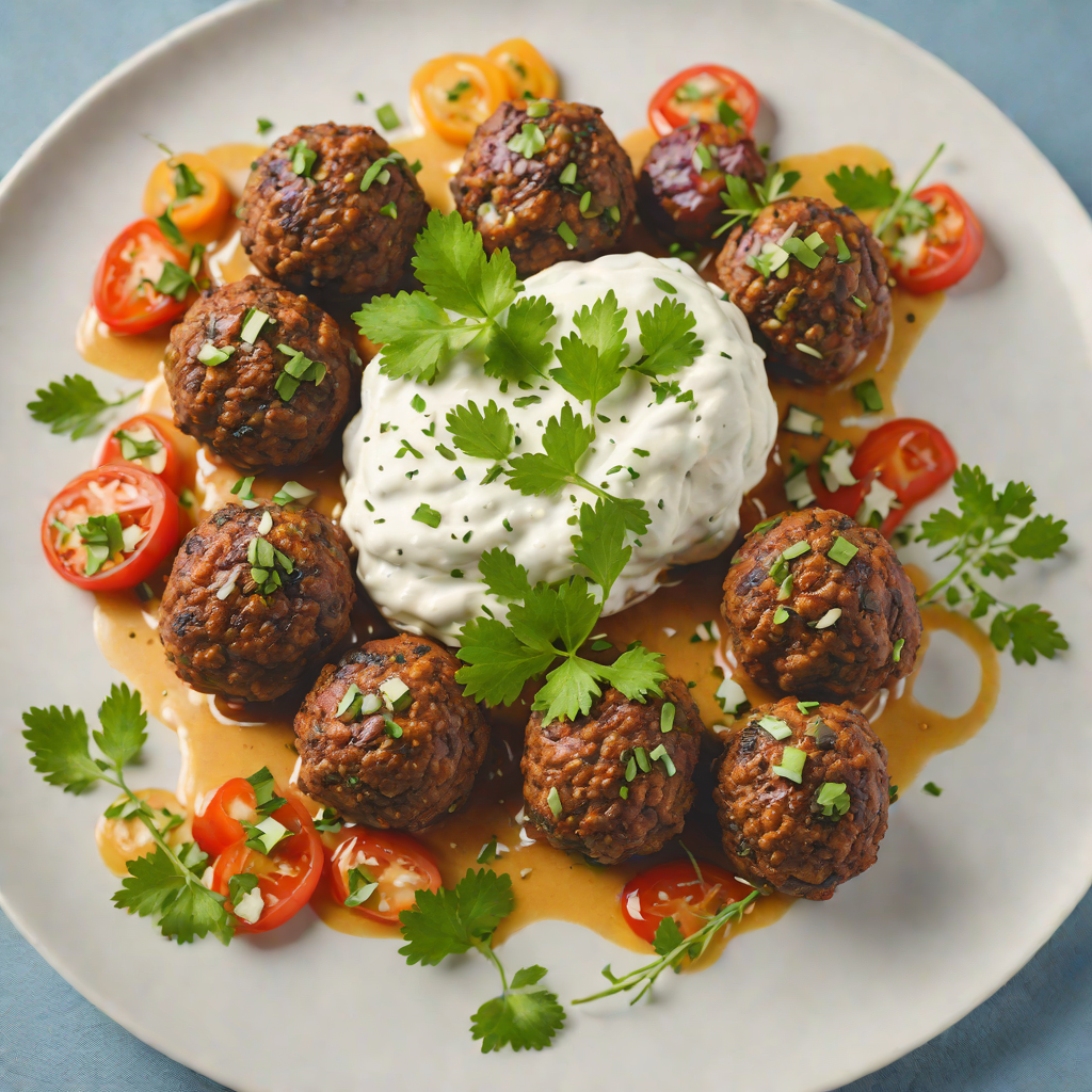 Warm-Spiced Lamb Kofta with Tzatziki