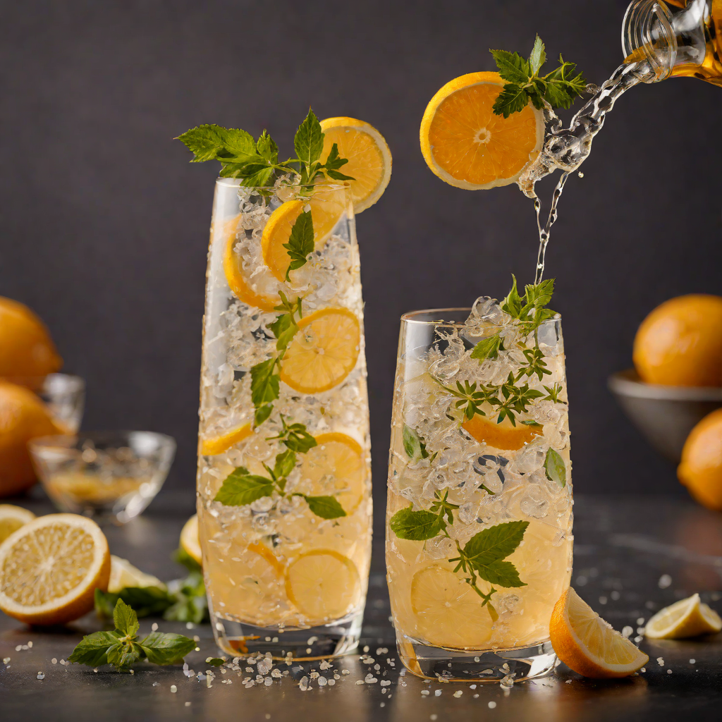 Bubbly Citrus Spritz with Elderflower