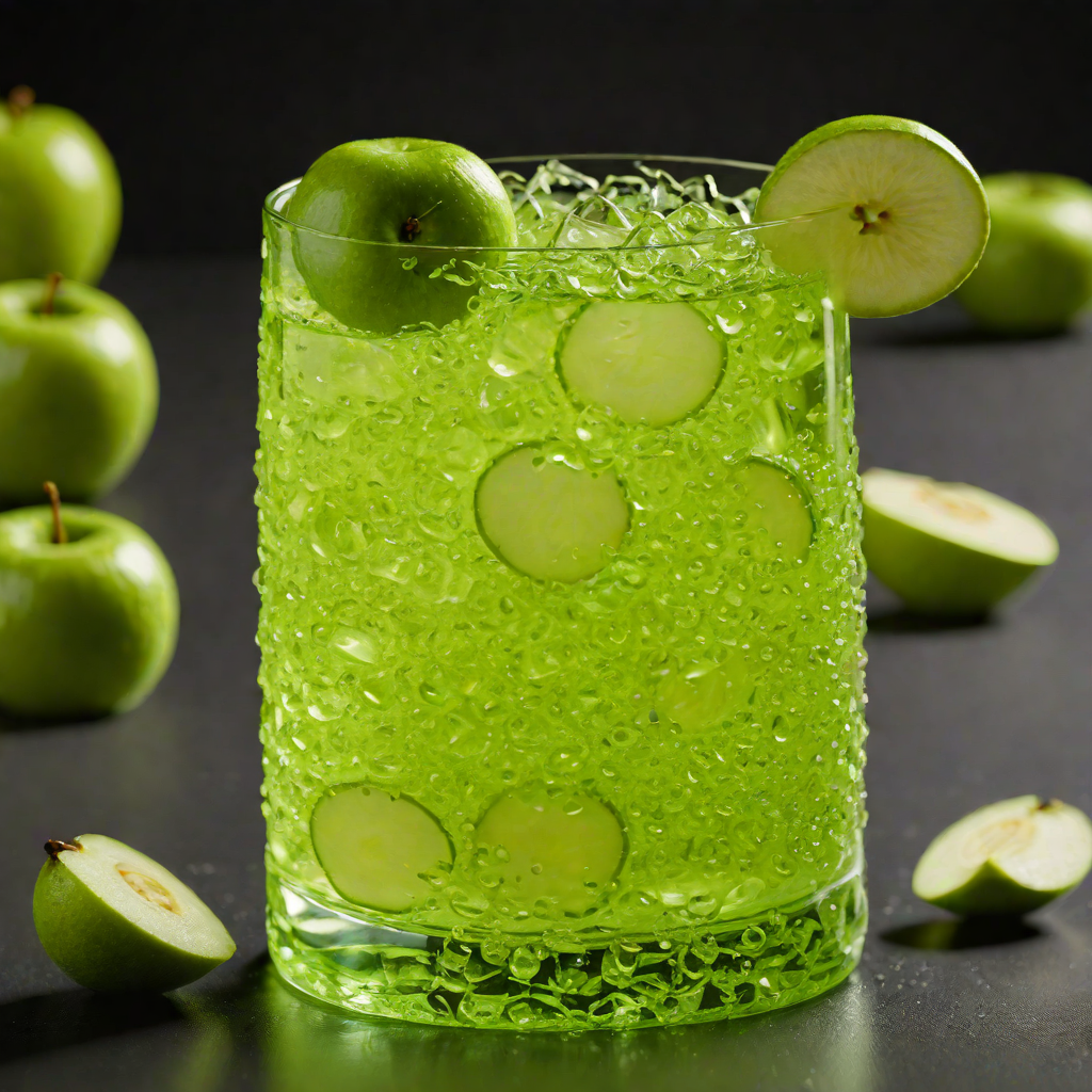 Shimmering Green Apple Fizz