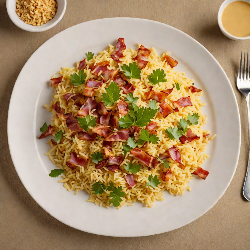 Farofa with Brazilian Toasted Cassava Flour and Bacon
