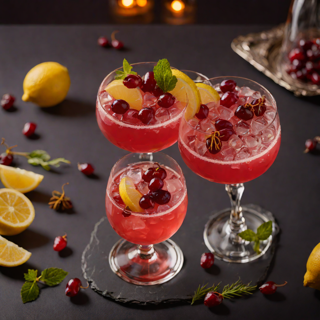 Velvet Cranberry Bourbon Sour