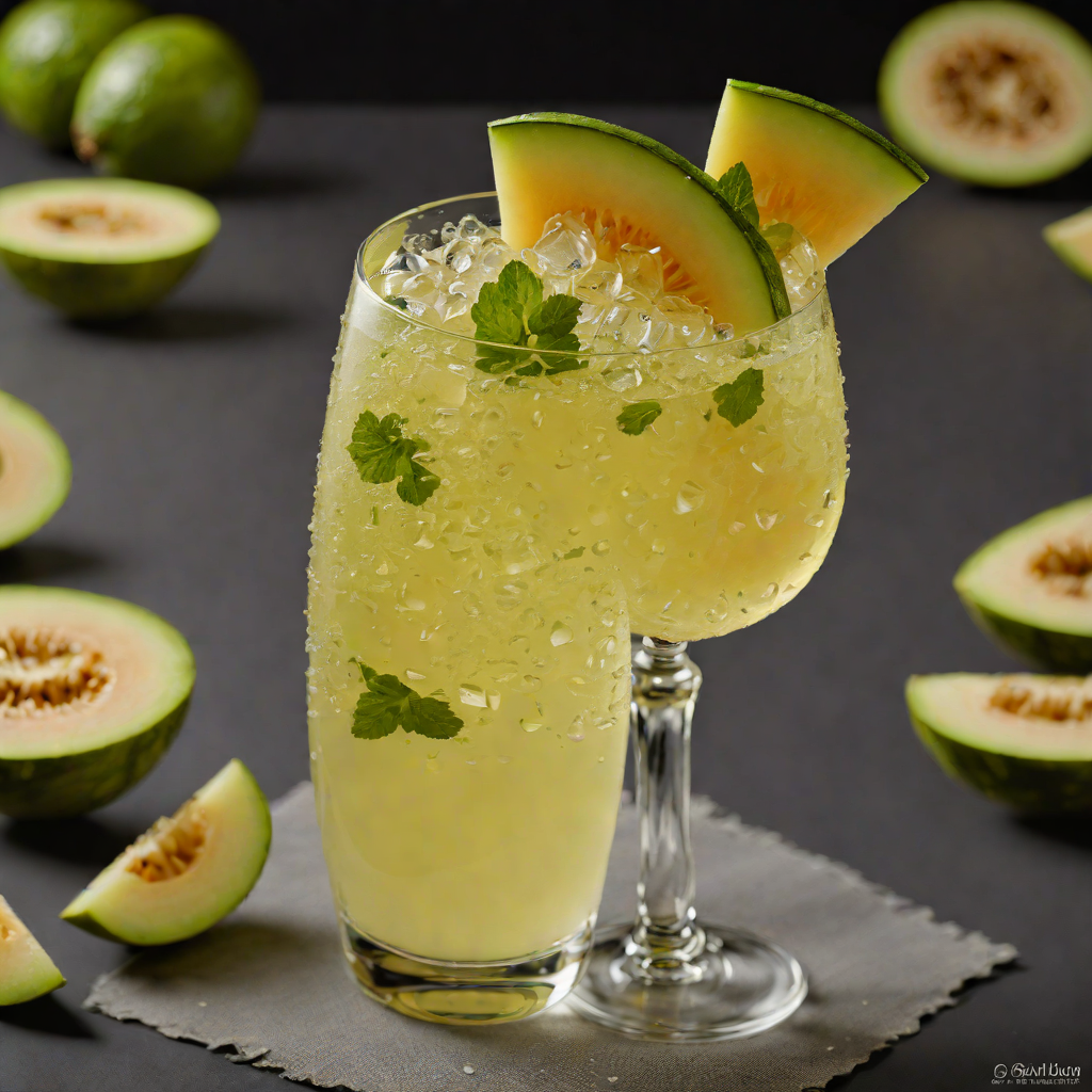 Sparkling Melon Breeze Cocktail