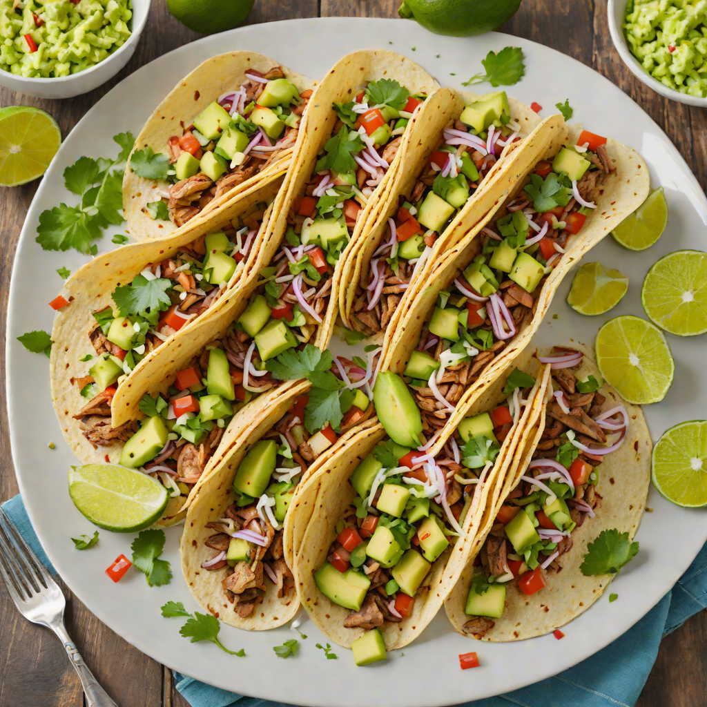 Chipotle-Lime Grilled Pork Tacos with Avocado Salsa