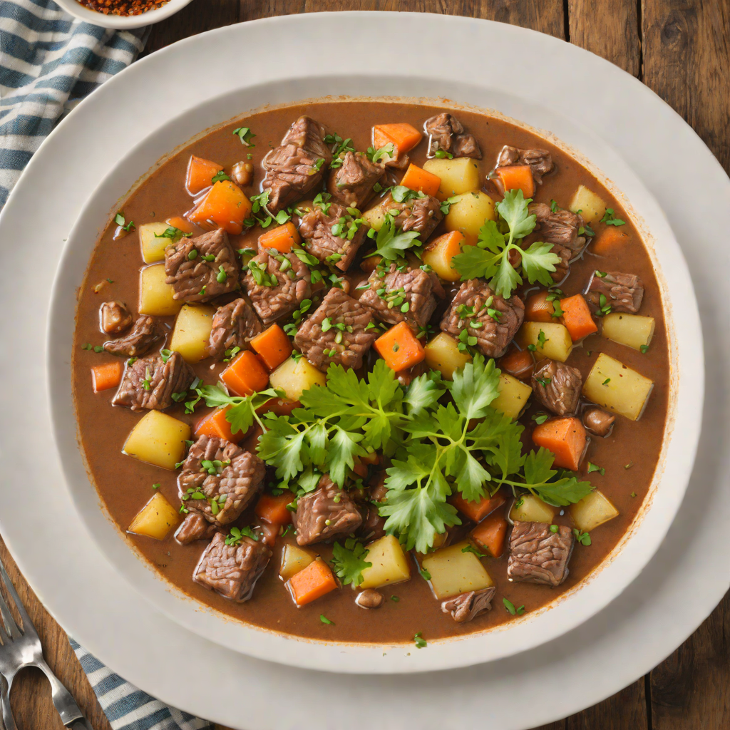 Northern Spice-Infused Beef and Potato Stew