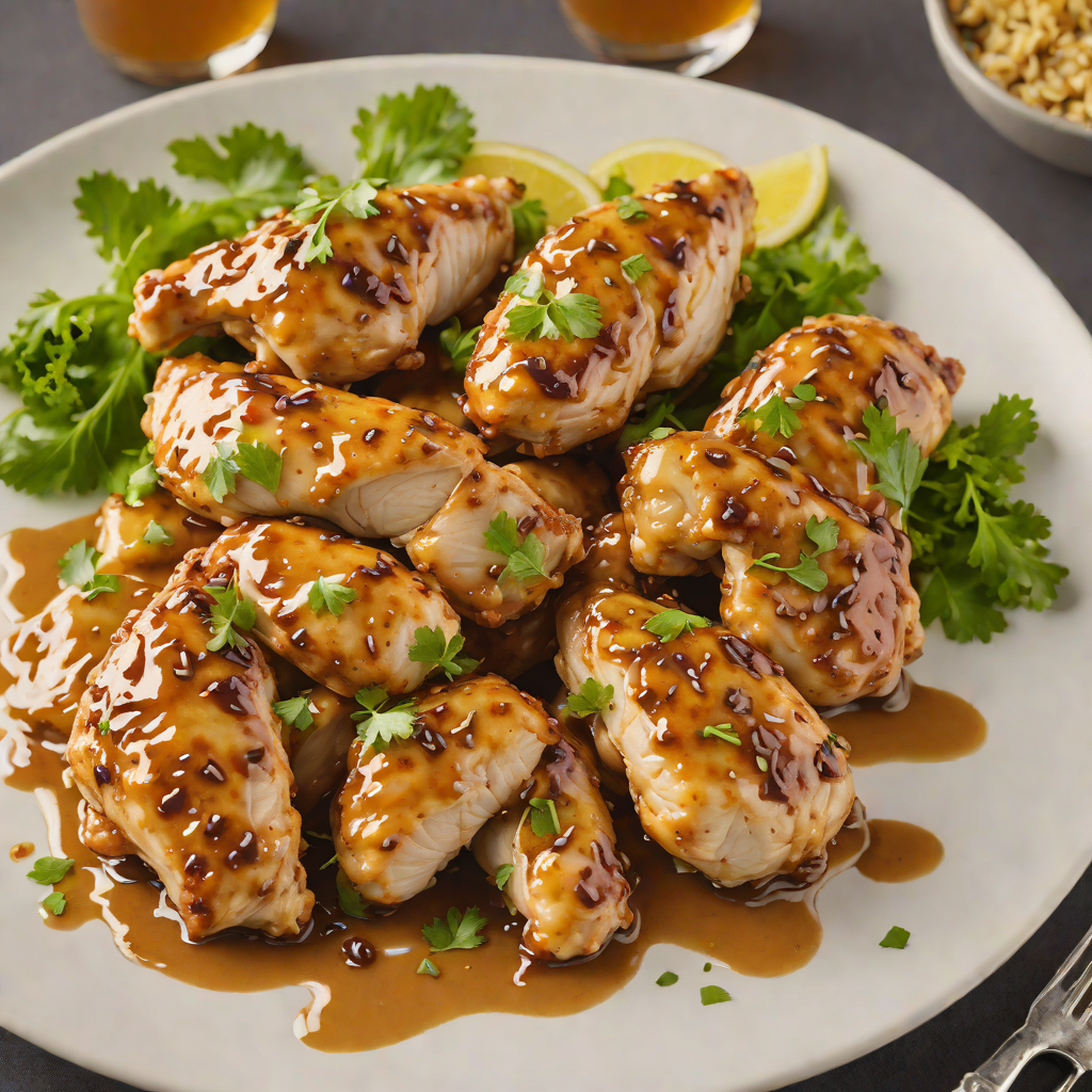 Sautéed Chicken with East Texas Honey Mustard Glaze
