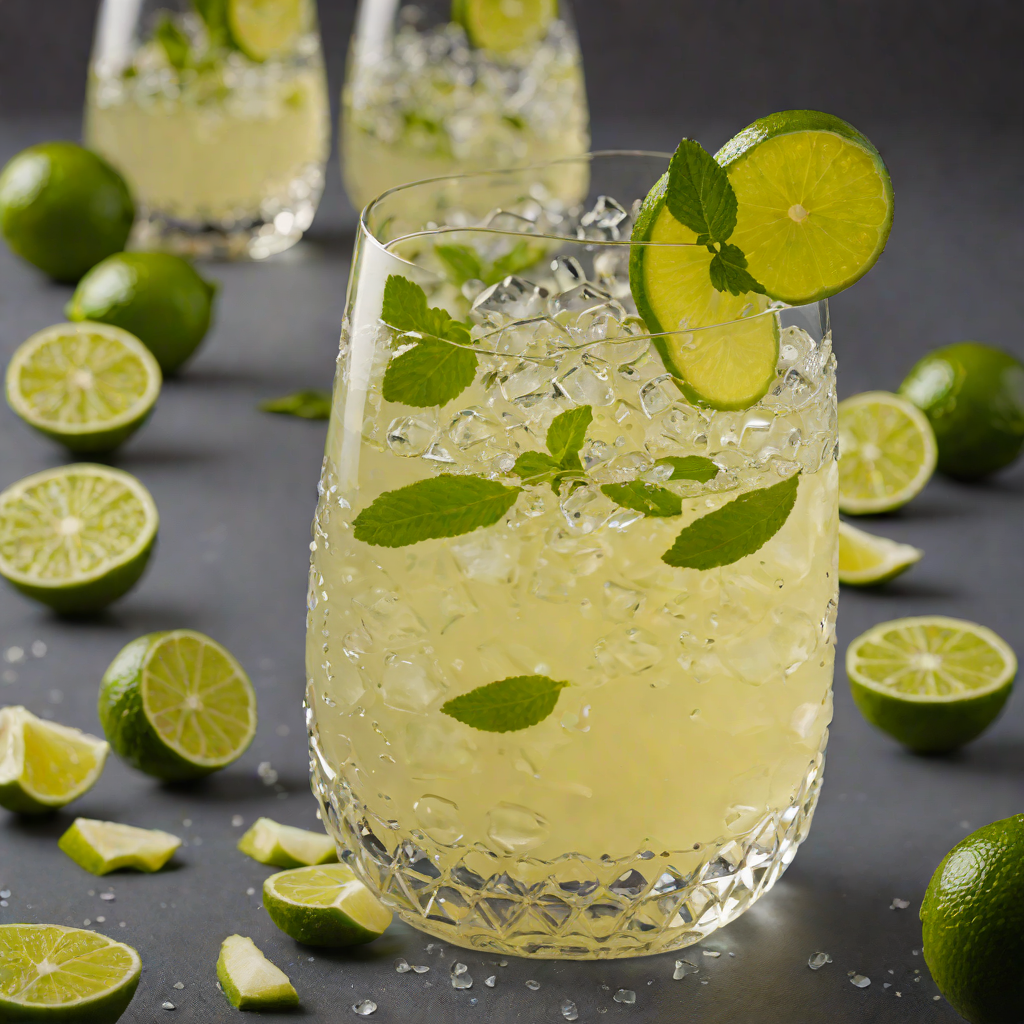 Sparkling Ginger-Lime Agua Fresca