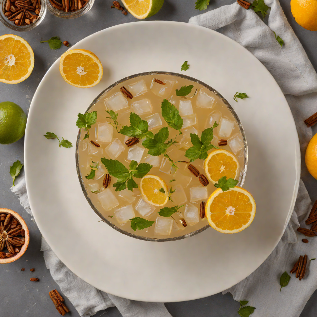 Spiced Cardamom Vanilla Rum Punch