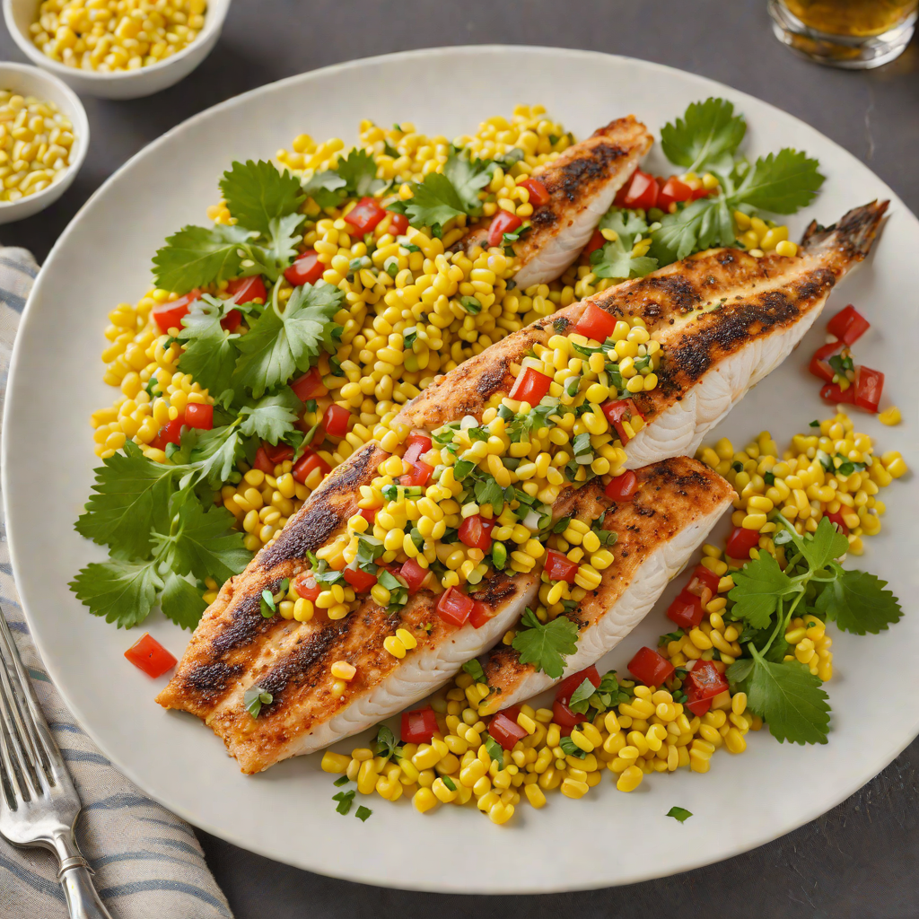 Pan-Seared Catfish with Southern Corn Relish
