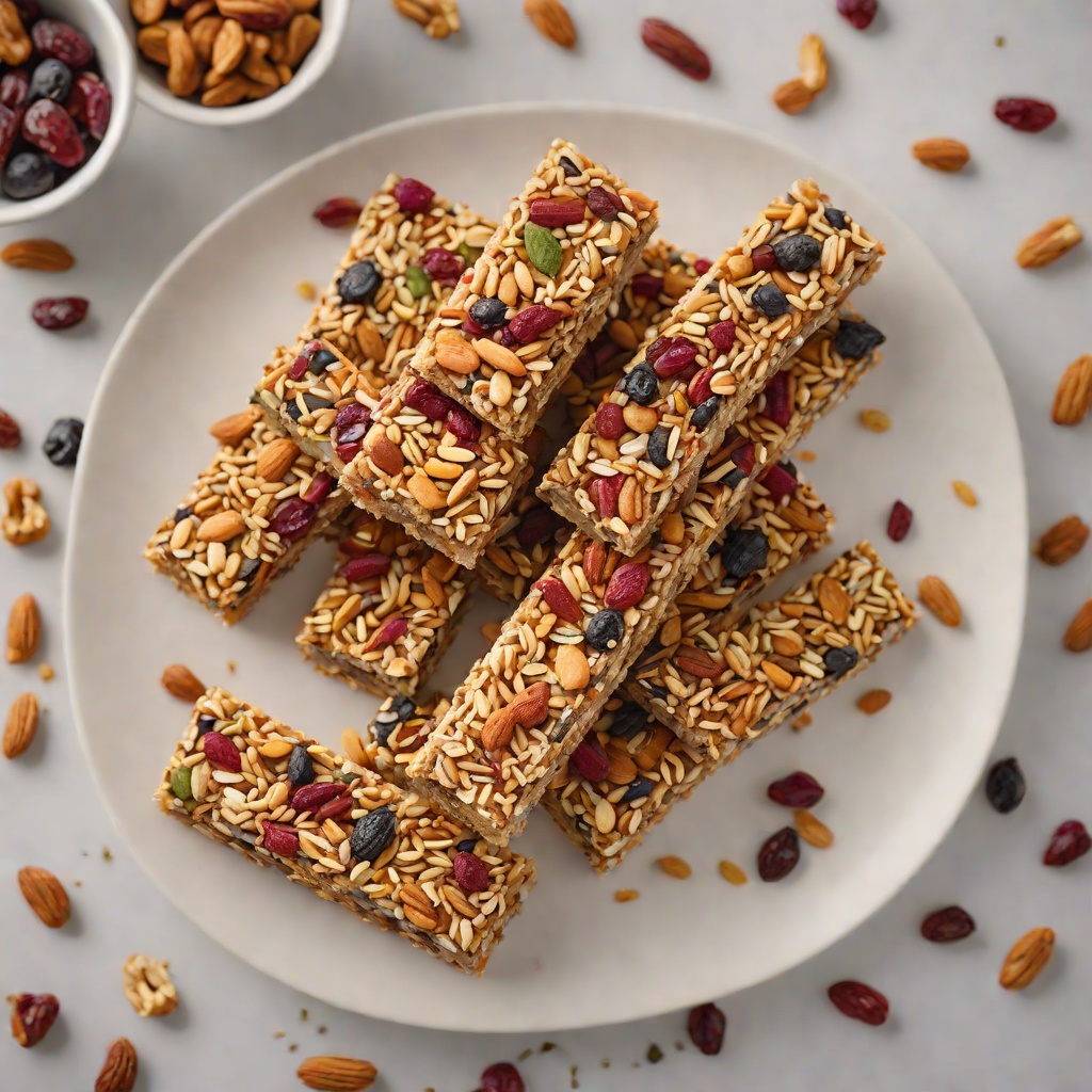 Firecracker 5K Energy Bars with Nuts and Dried Fruit