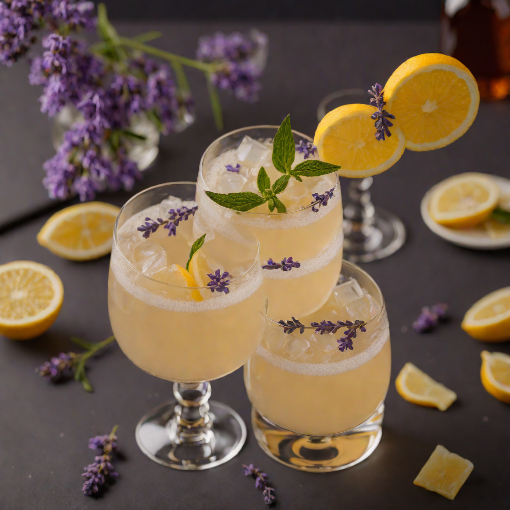 Lavender Vanilla Bourbon Sour