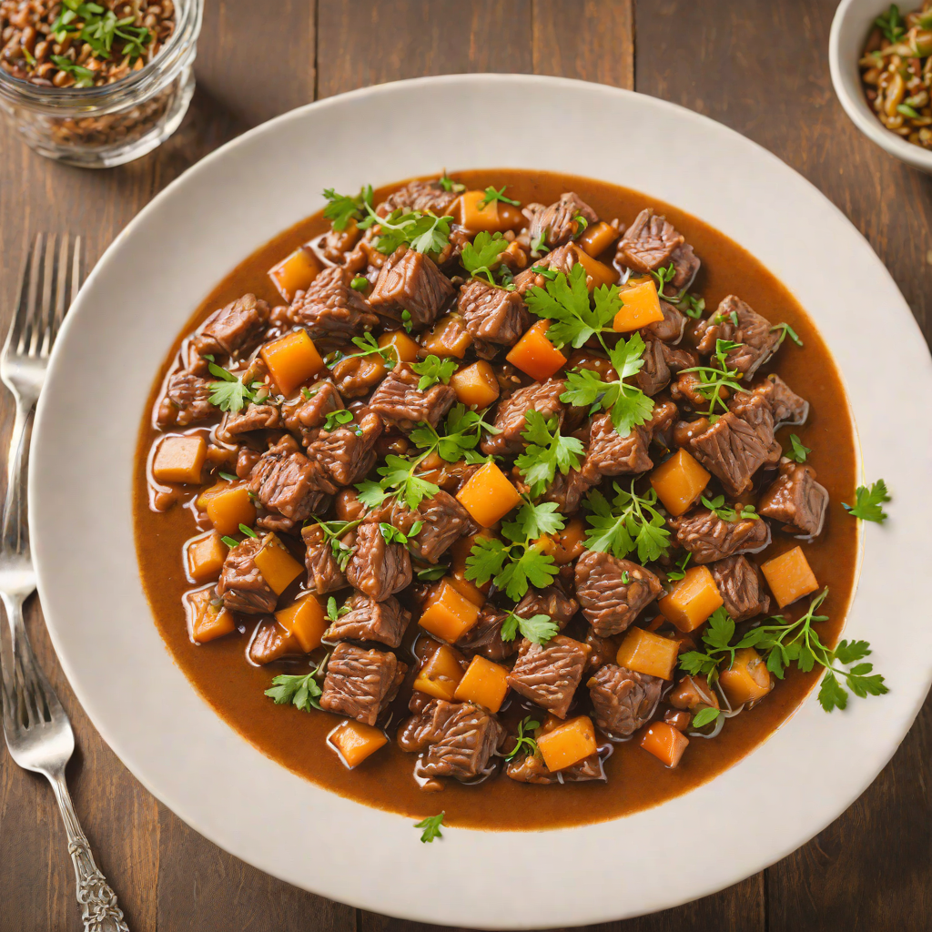 Slow-Braised Czech Beef Goulash with Caraway