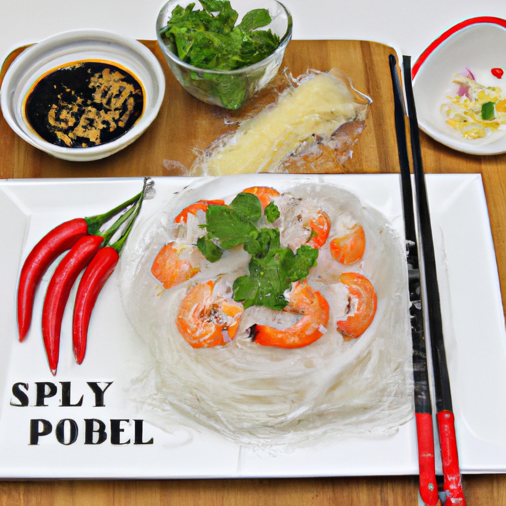 Thai-Inspired Shrimp and Rice Noodle Bowl