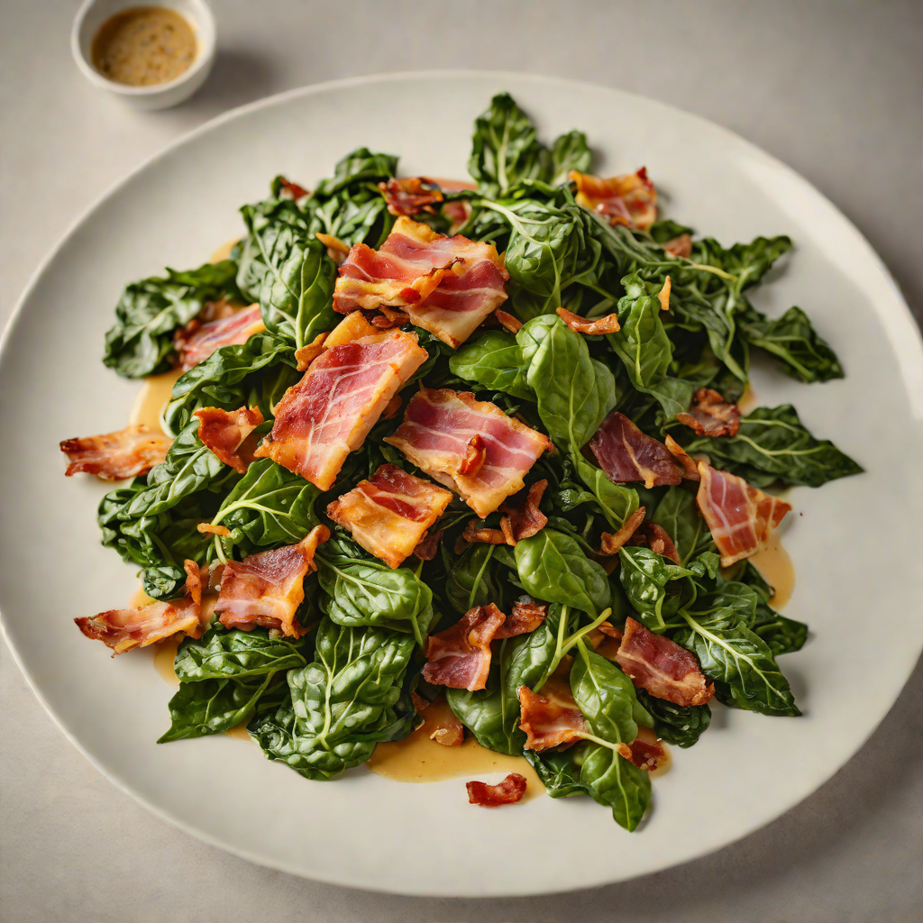 Feijão Tropeiro with Crispy Bacon and Collard Greens