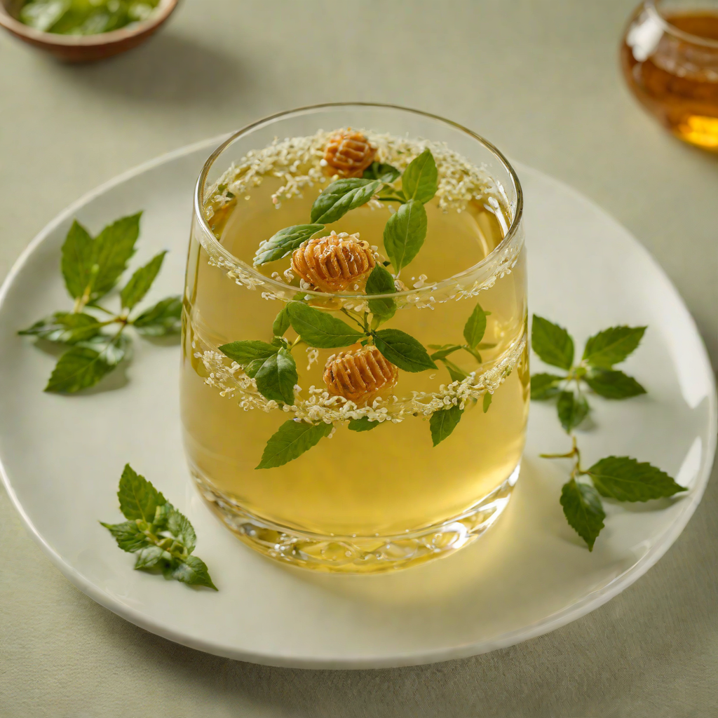 Velvet Green Tea Honey Cooler