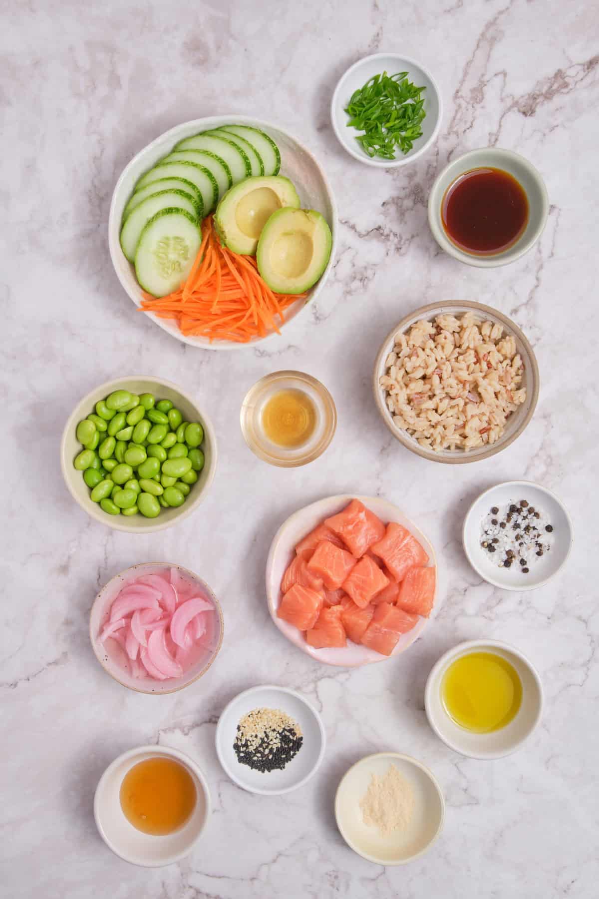 Hydrating Lemon-Herb Salmon Bowl