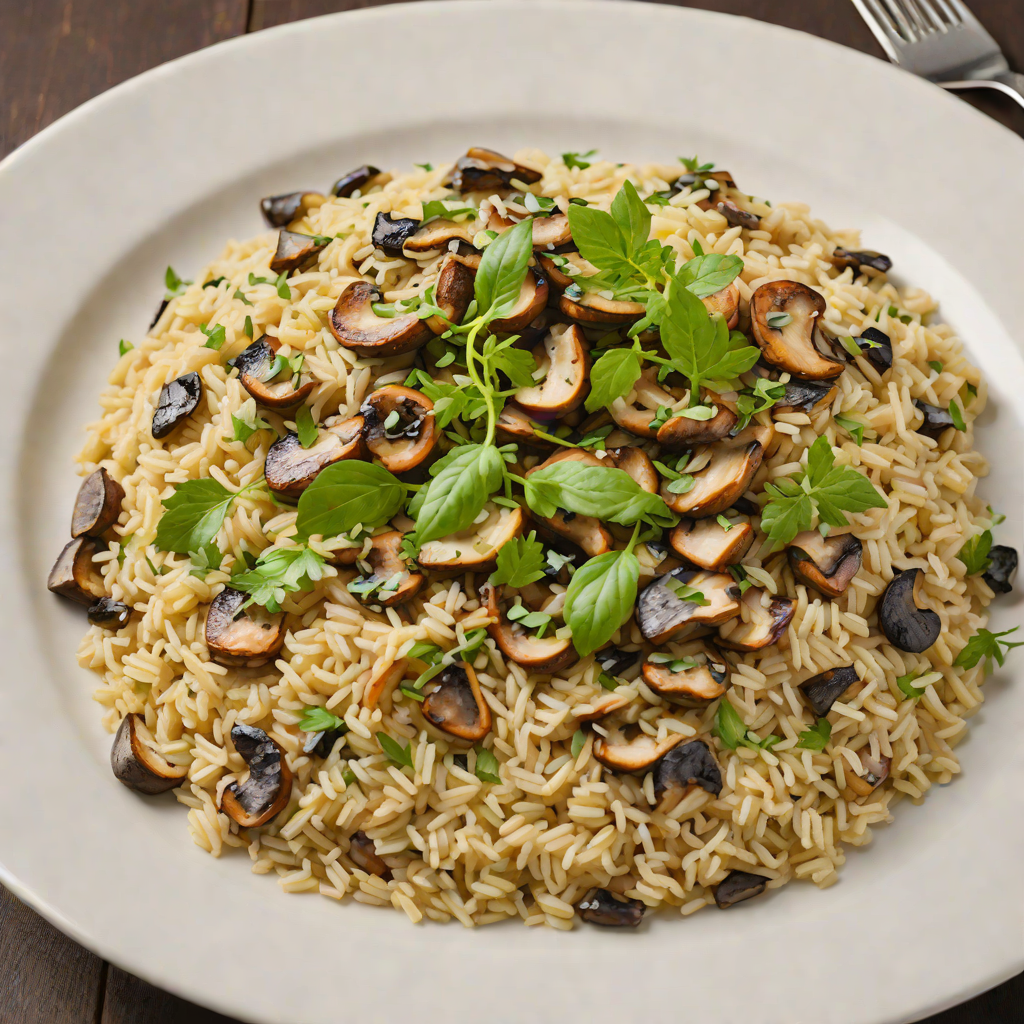 Herb-Infused Italian Mushroom Risotto