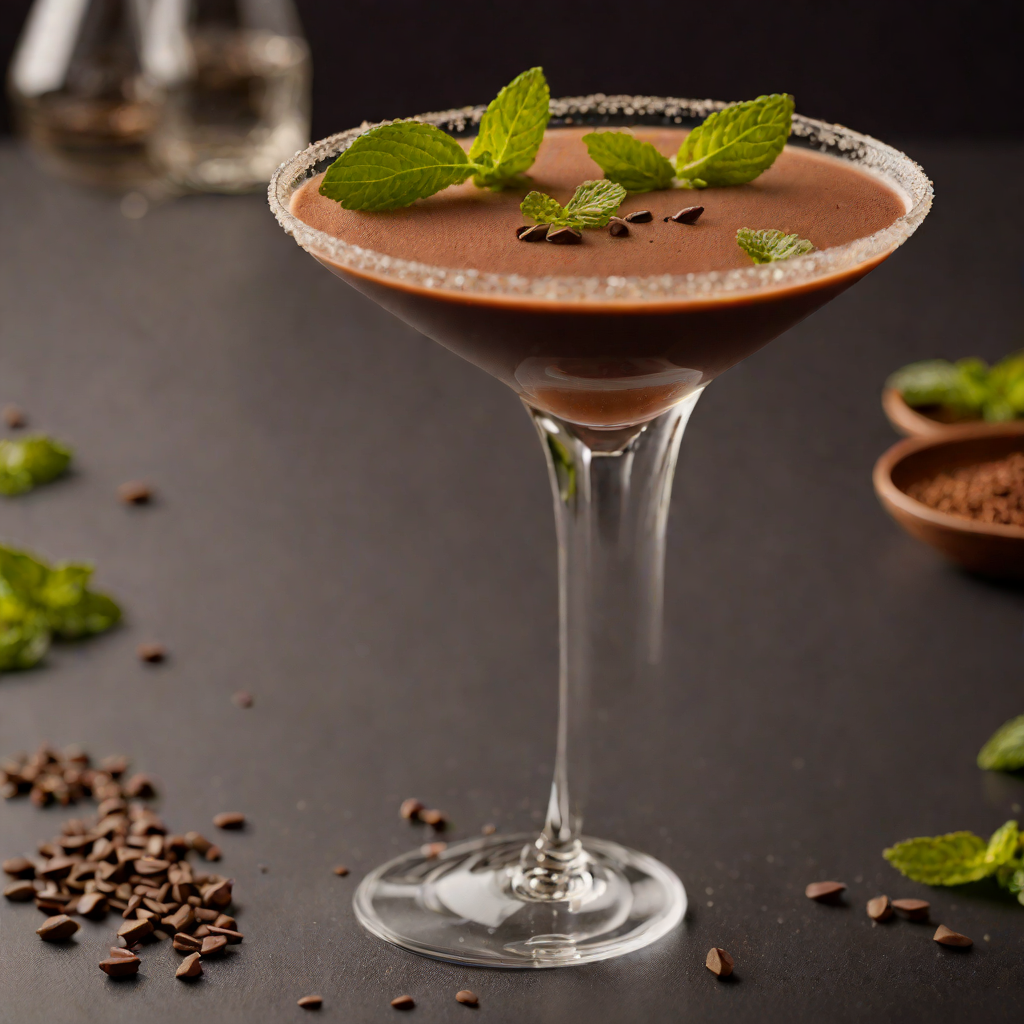 Chocolate-Mint Espresso Martini