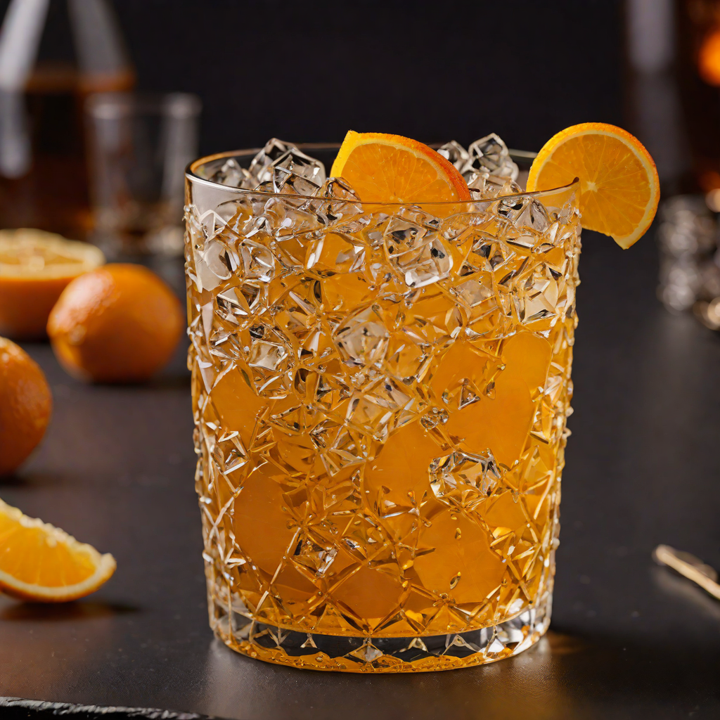 Bitters-Enhanced Whiskey Highball with Soda and Orange Twist