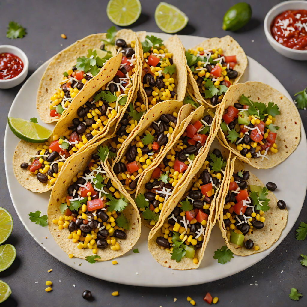 Post-Apocalyptic Black Bean and Corn Tacos