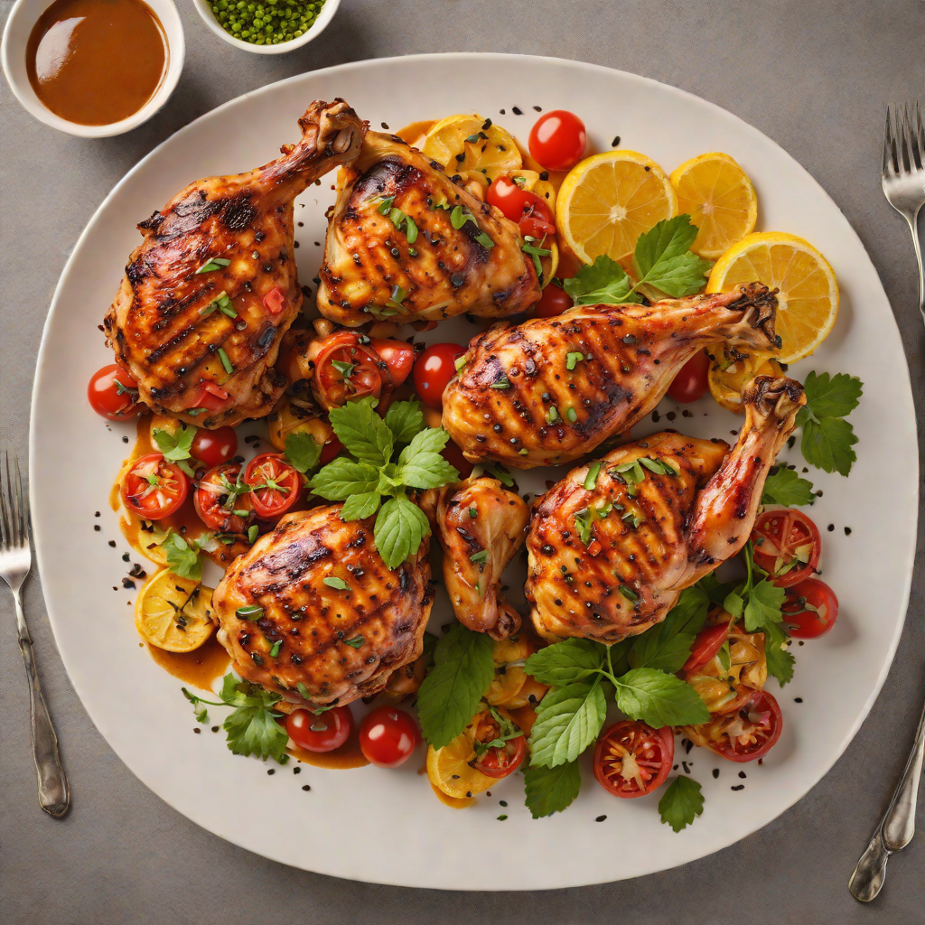 Grilled Peri-Peri Chicken with Roasted South African Spices