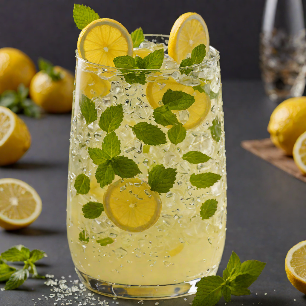Citrus-Mint Sparkling Lemonade