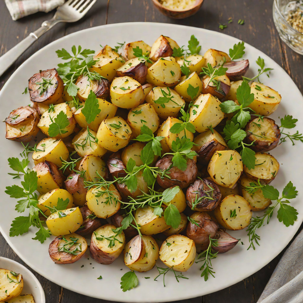 Herb-Roasted Potatoes with Garlic and Thyme