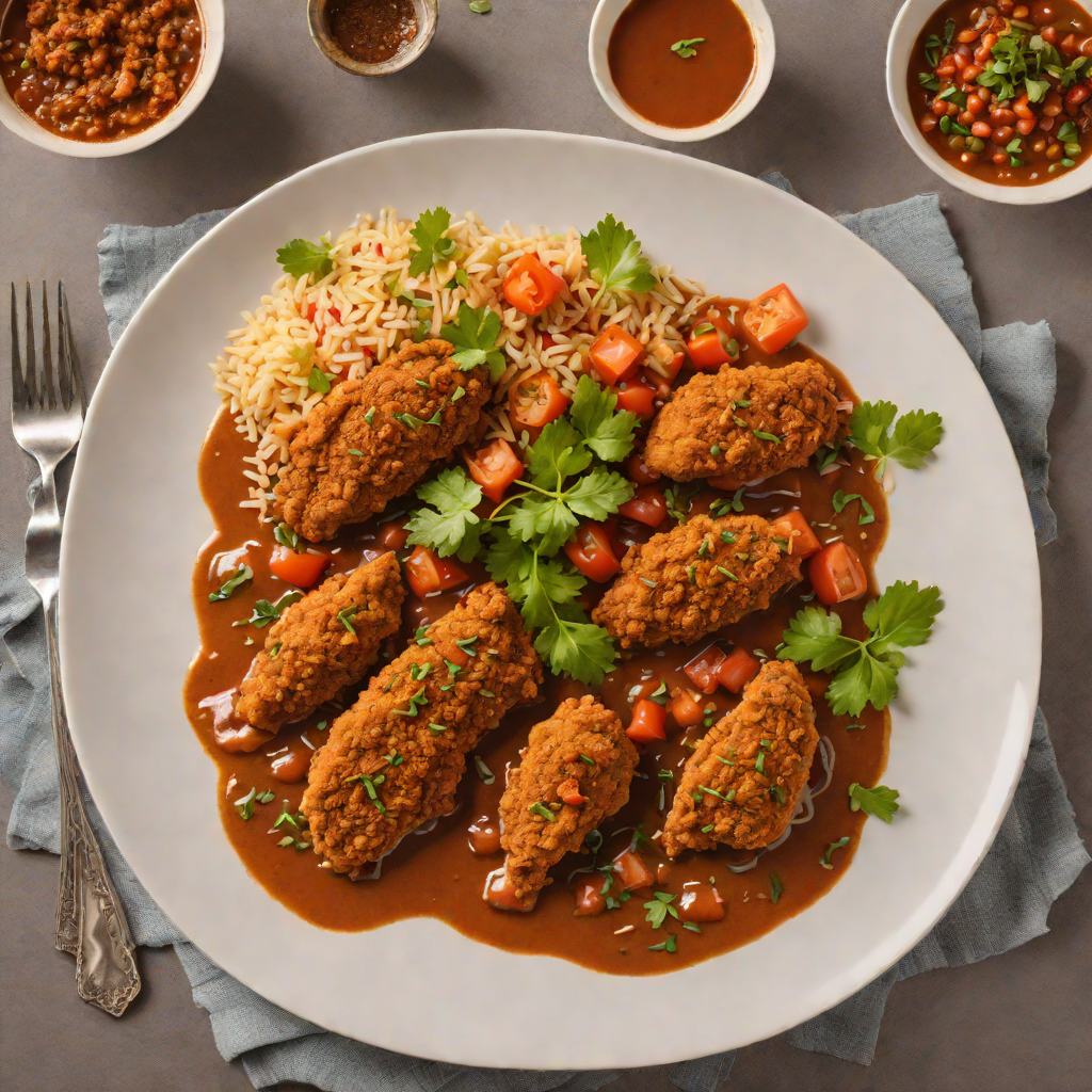 Injera-Crusted Doro Wat with Berbere-Spiced Chicken Stew