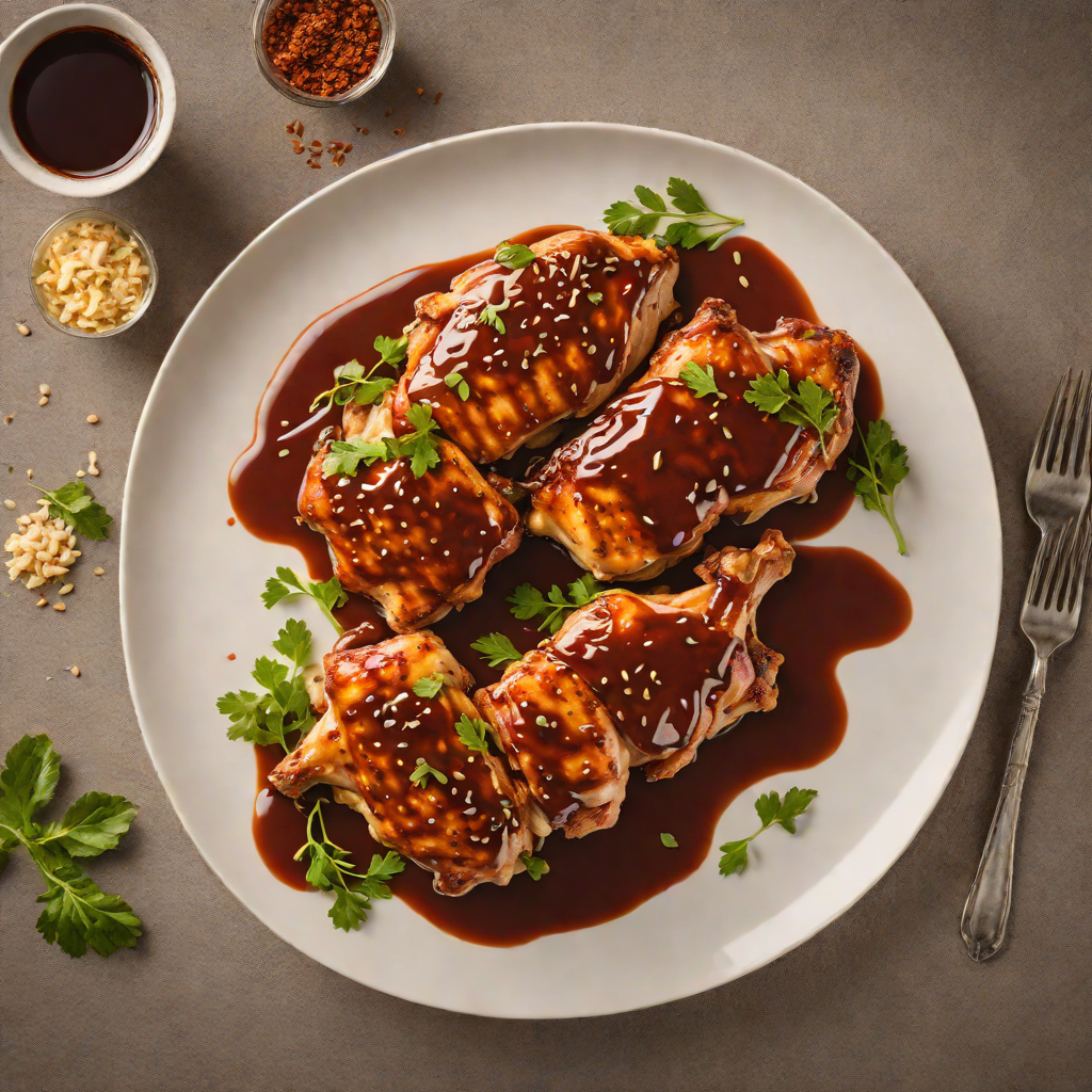 Pan-Seared Chicken with Smoky Red Dirt Barbecue Glaze