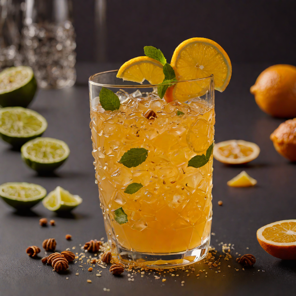 Citrus-Tech Shaker with Spiced Honey