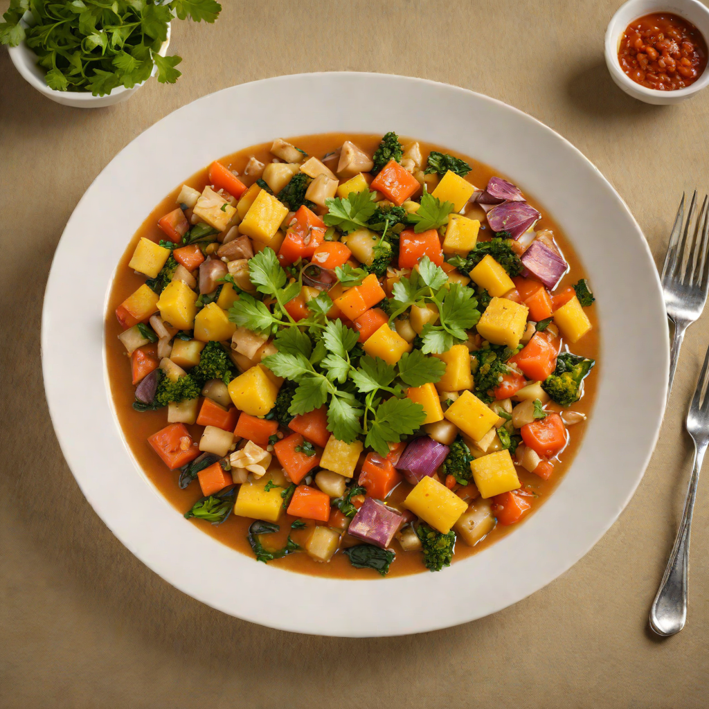 Mato Grosso-Inspired Cassava and Vegetable Stew