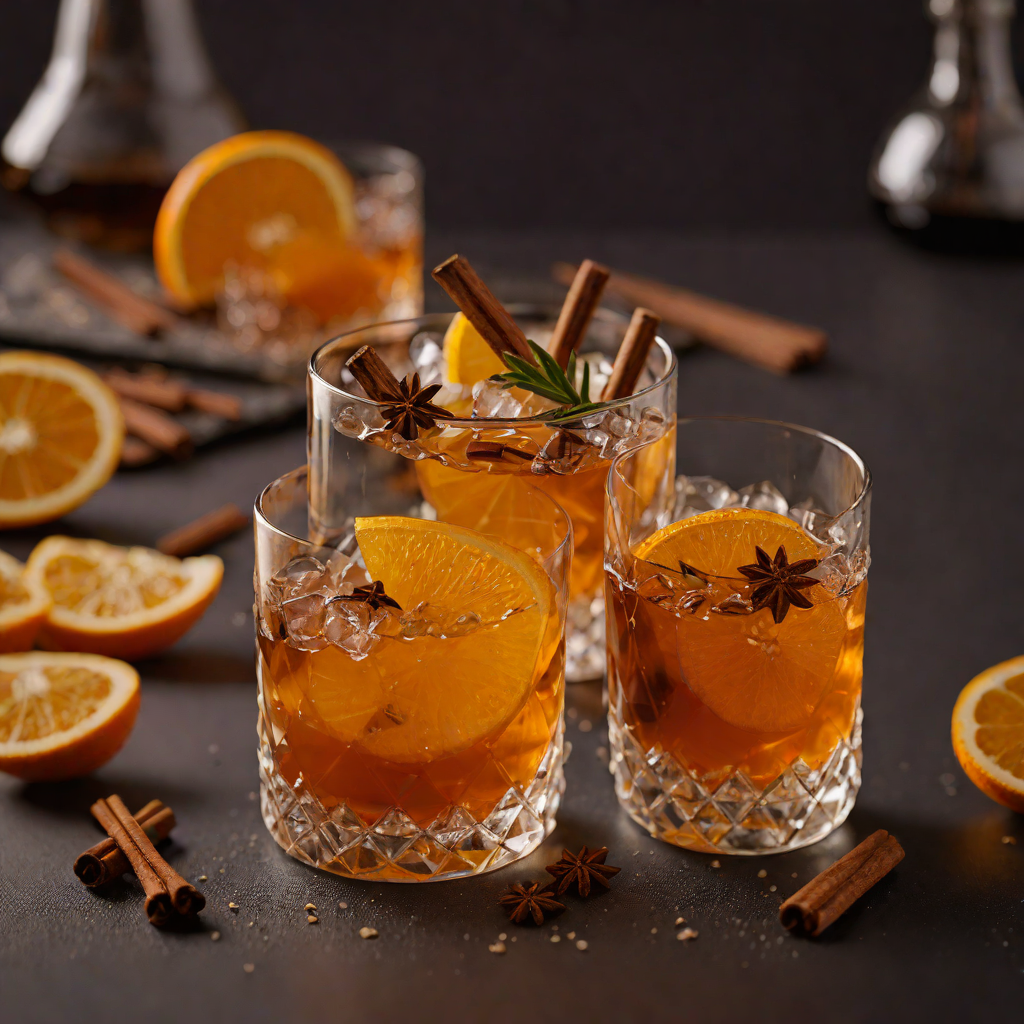 Charred Orange and Cinnamon Old Fashioned